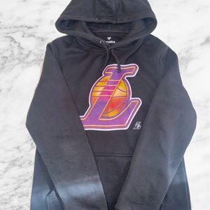 Fanatics Black and Purple Lakers Men's Hoodie. Kobe Mamba